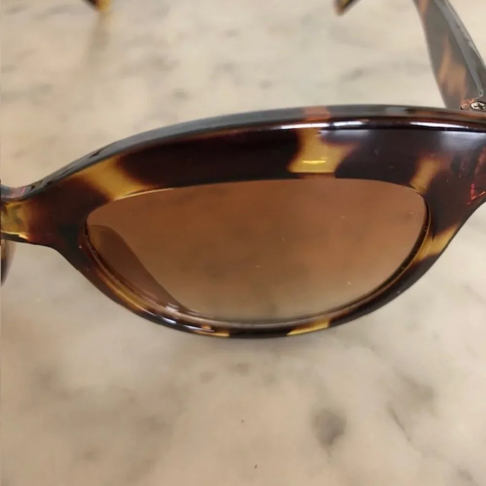 JANIE AND JACK Tortoise Cat Eye Variegated Sunglasses